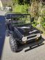 Preview: HILLBIL XTR-9 Elektro Kinderauto 1200 W, schwarz glänzend, konfigurierbar 10 km/h bis 40 km/h, mit Anhängerkupplung - Elektrofahrzeug für große Kinder